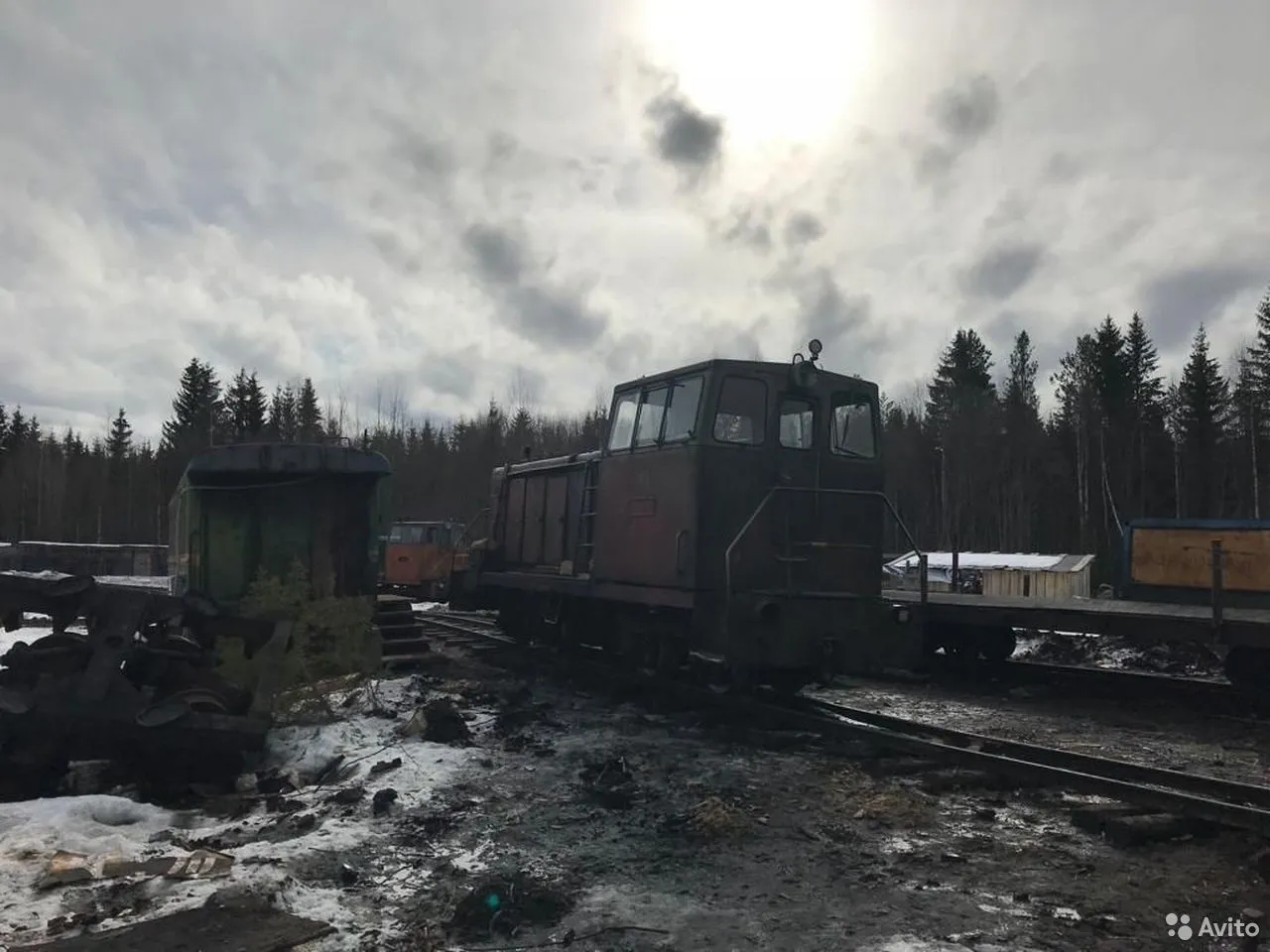 Фотография с объявления о продаже Лойгинской УЖД