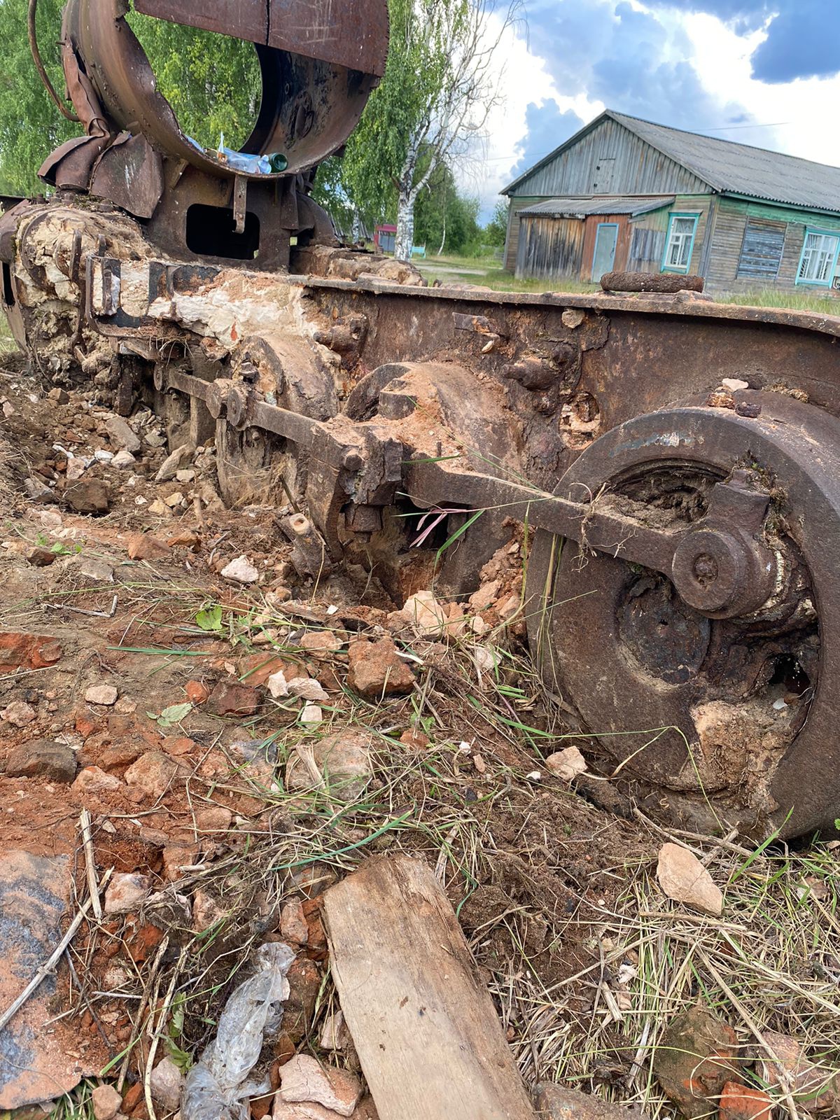 08.2023. Рама паровоза