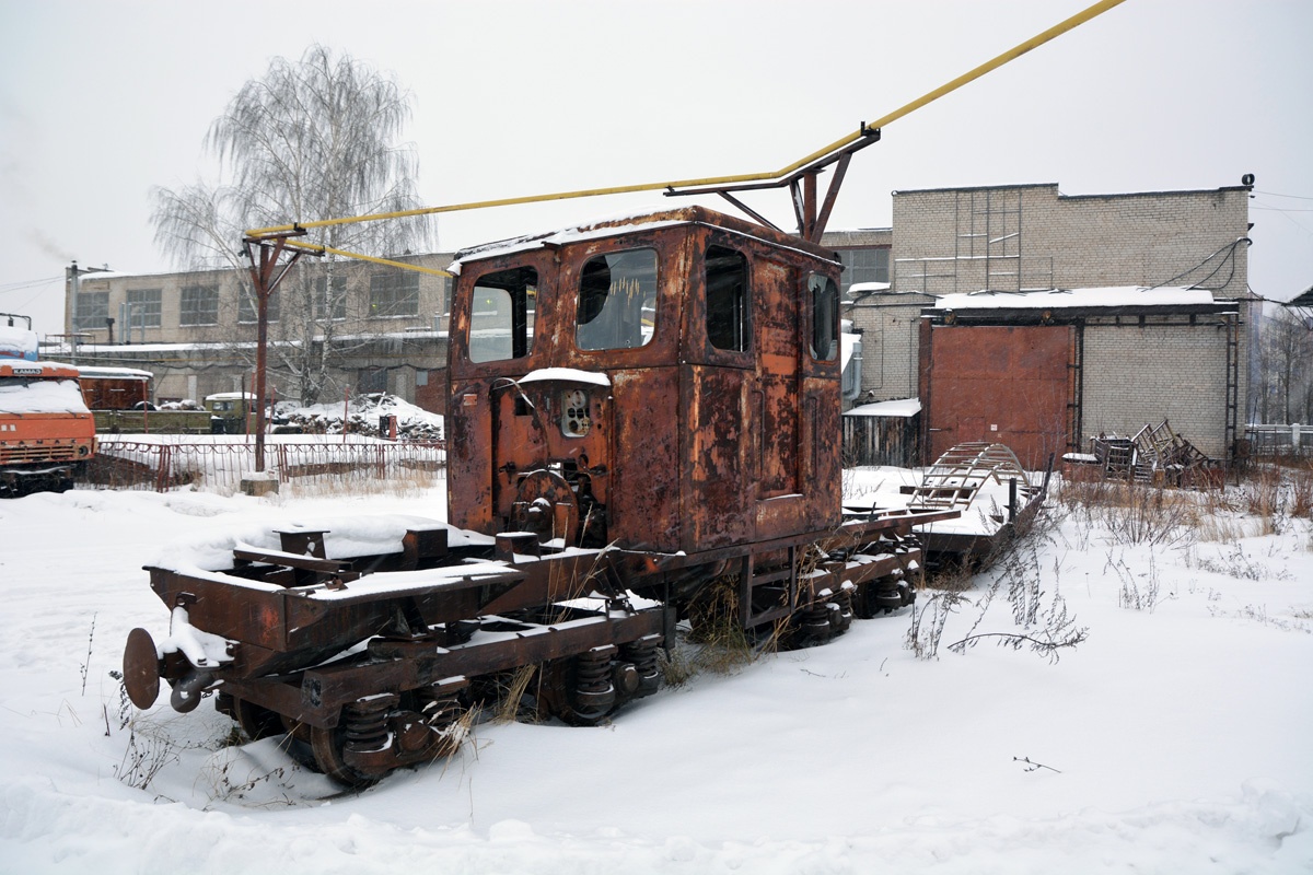 Мотовоз МД54-4 3137 в Музее Тёсовской УЖД