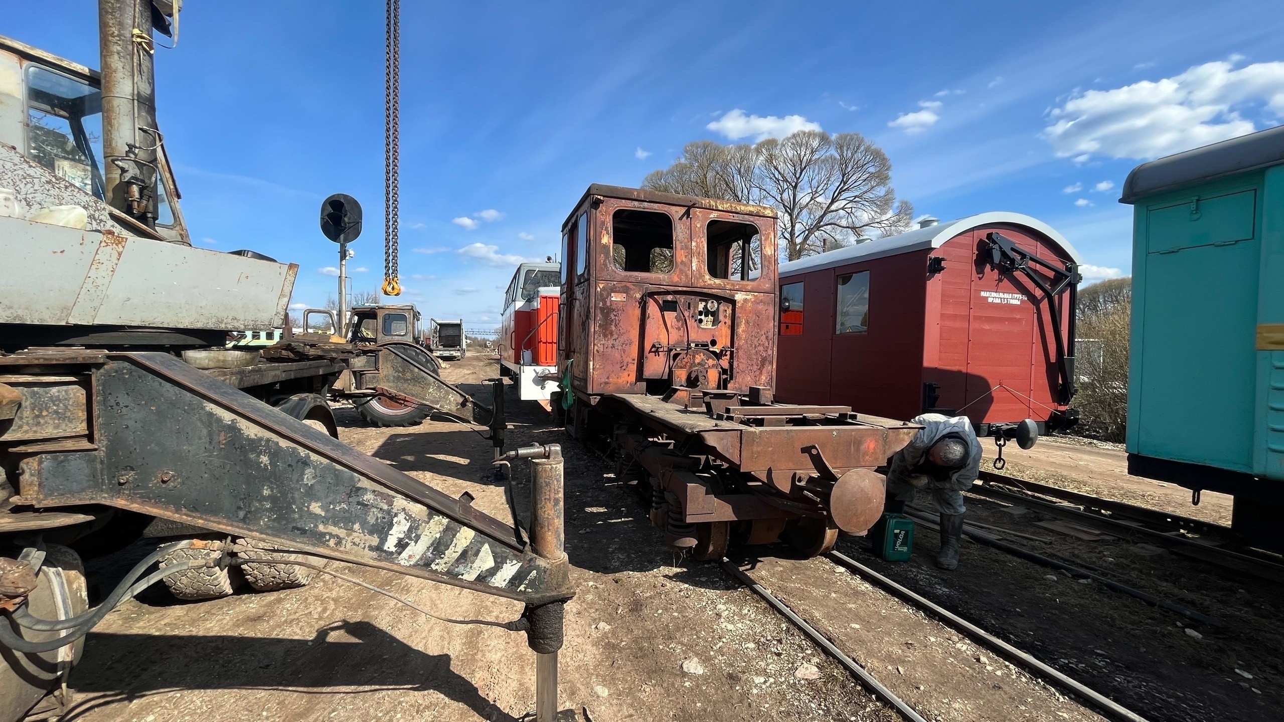 04.2023. Мотовоз МД54-4 3137