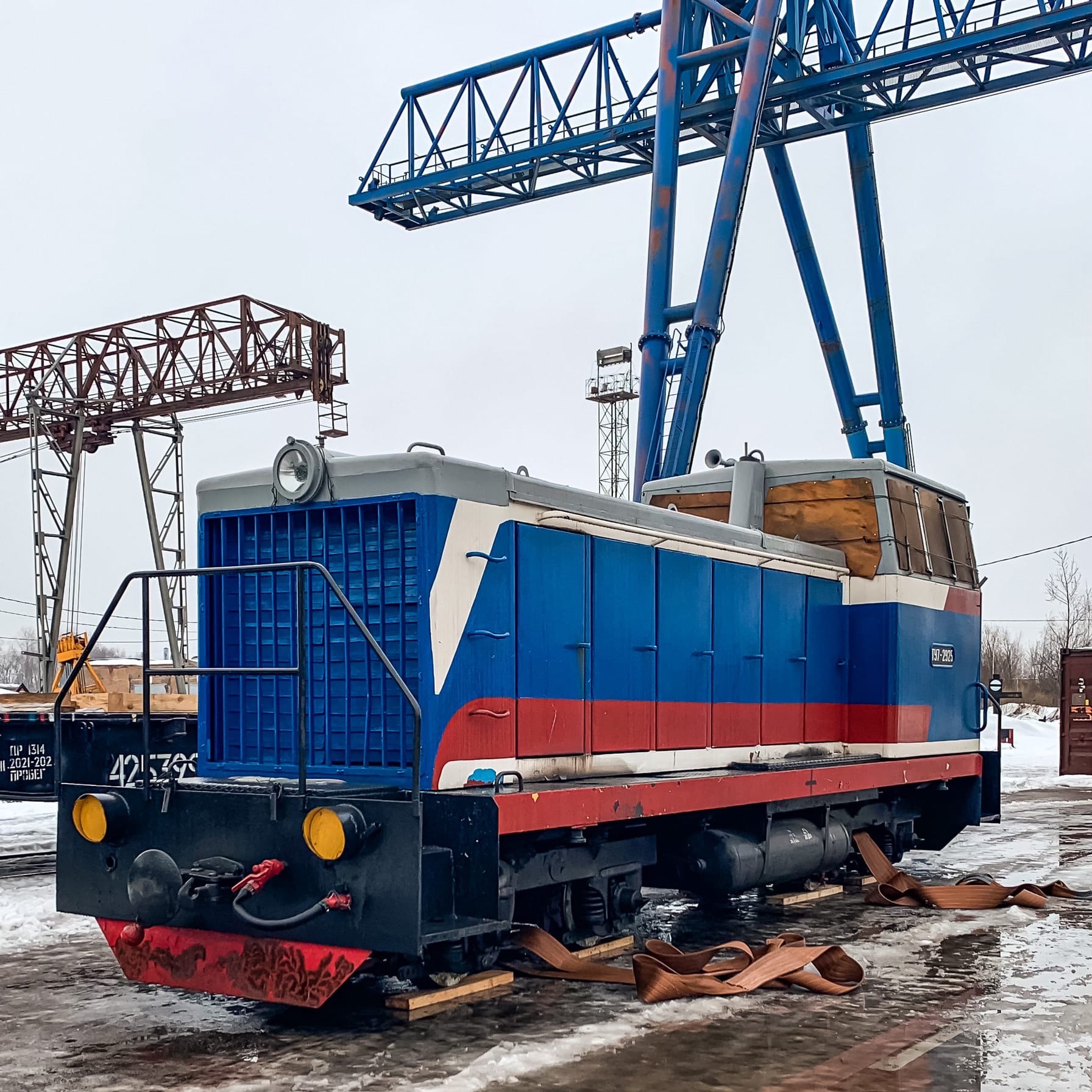 ТУ7А-2925 в Музее Тёсовской УЖД