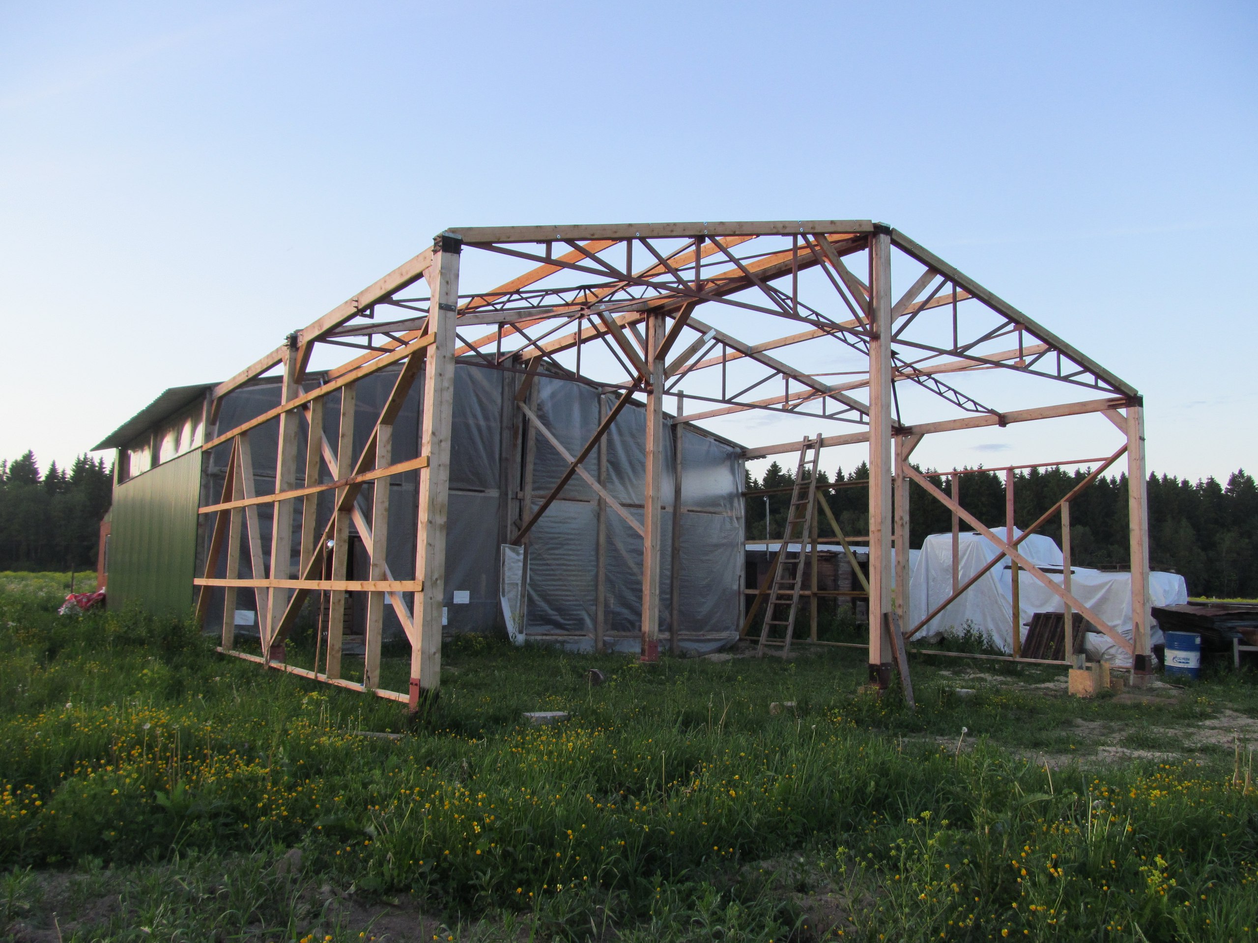 20.06.2017. Строительство второй очереди депо