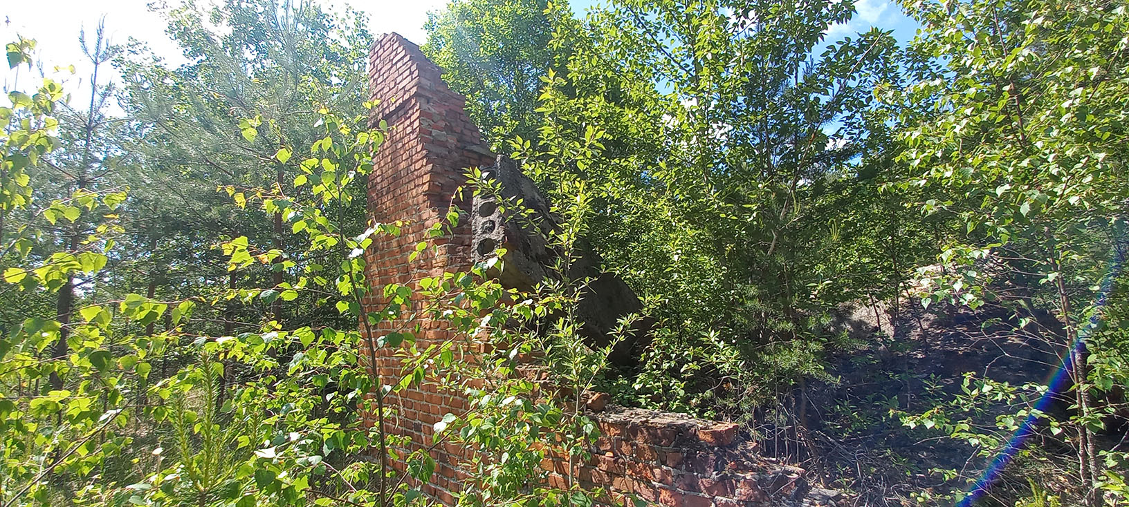 11.06.2023. Предположительно, остатки станции Вёкса (недалеко от реки Вёкса)