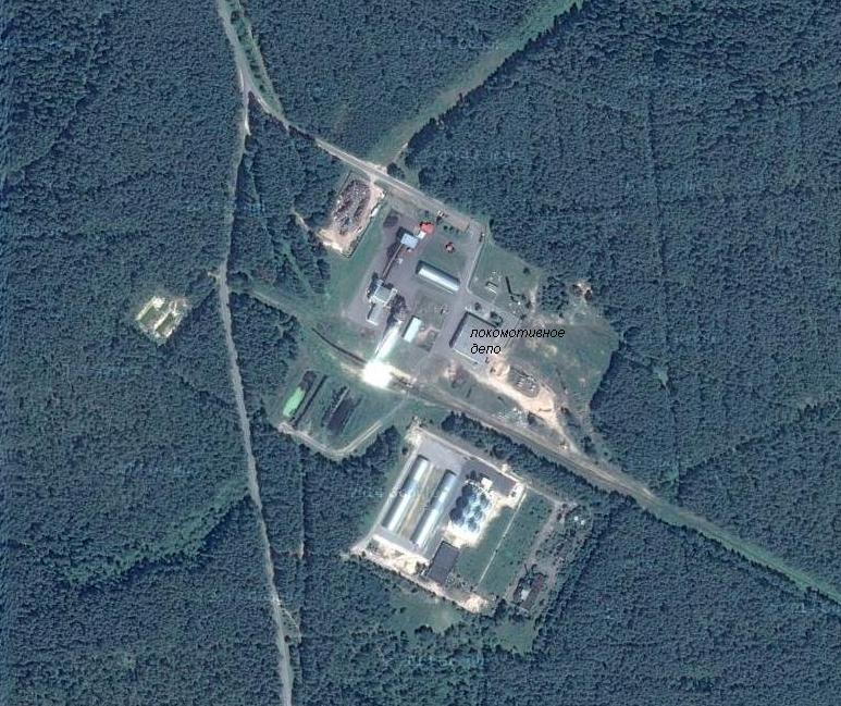 Узкоколейная  железная дорога торфобрикетного завода Березино