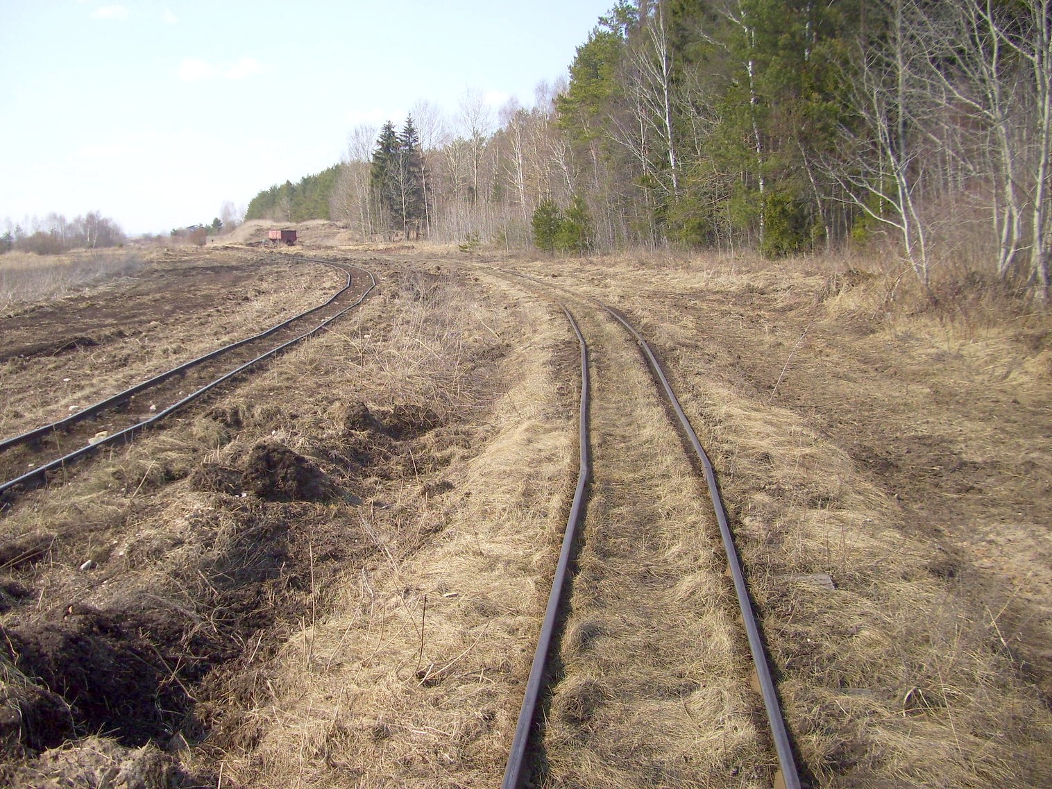 Узкоколейная железная дорога Ганцевичского торфопредприятия — фотографии, сделанные в 2012 году (часть 12)
