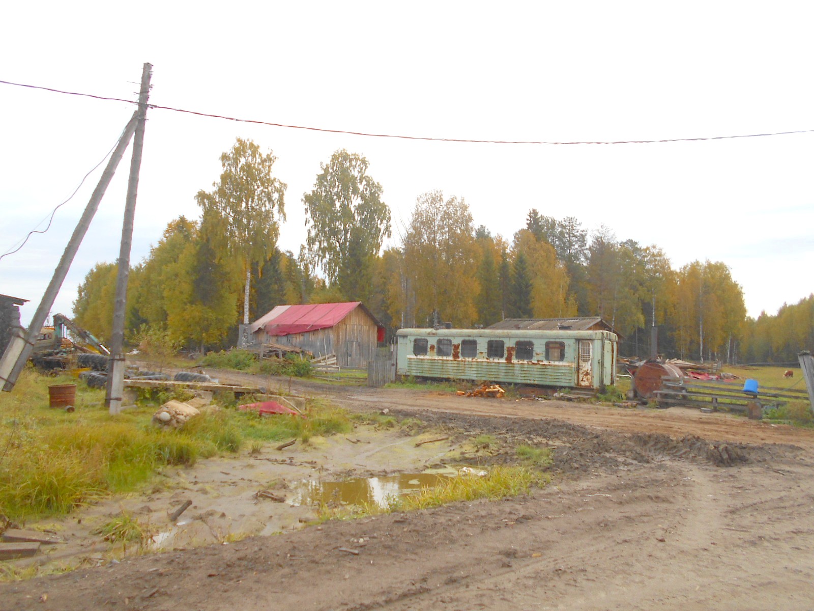 Узкоколейная железная дорога в окрестностях посёлка Коржа
  —  фотографии, сделанные в 2018 году (часть 1)