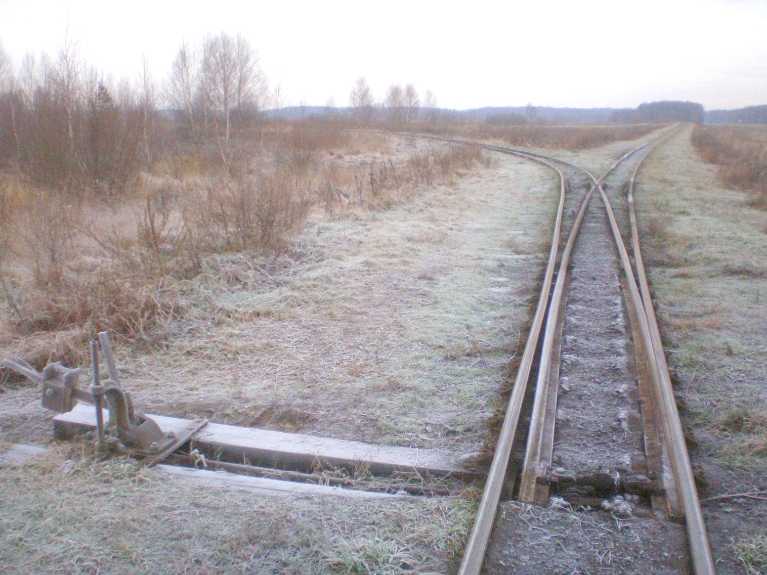 Узкоколейная  железная дорога Лидского торфопредприятия   —  фотографии, сделанные в 2008 году (часть 4)