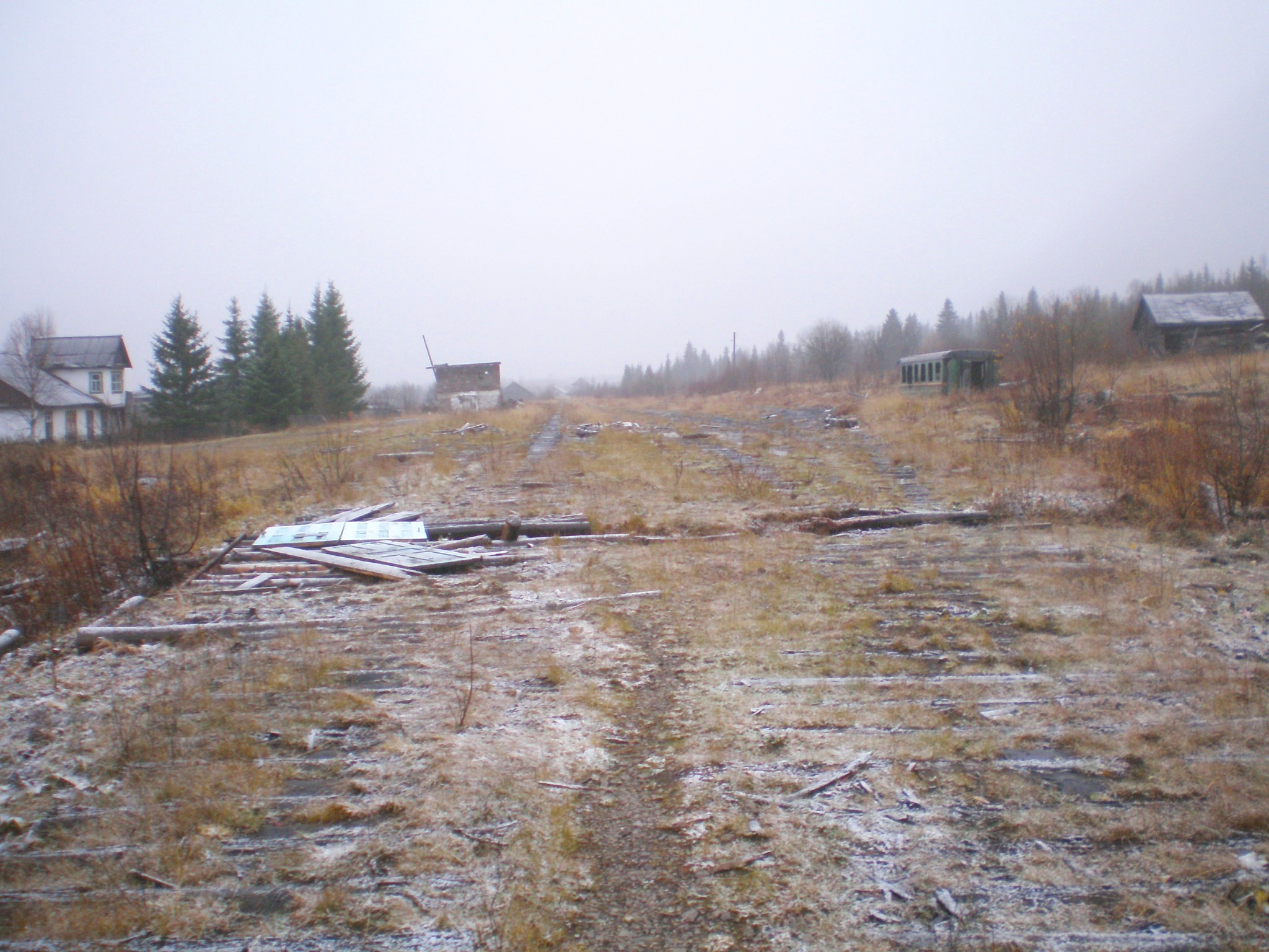 Луньевская узкоколейная железная дорога  —  фотографии, сделанные в 2008 году (часть 1)