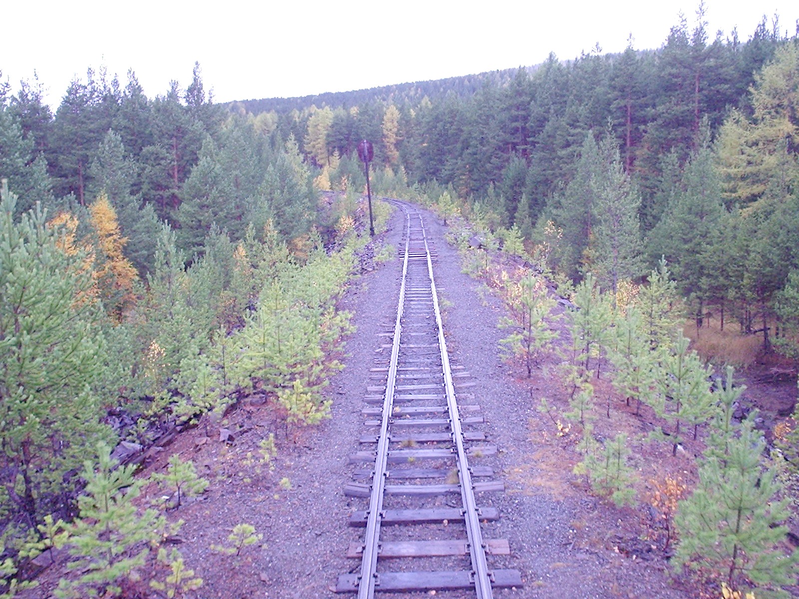 Висимо-Уткинская узкоколейная железная дорога  - фотографии, сделанные в 2006 году (часть 6)