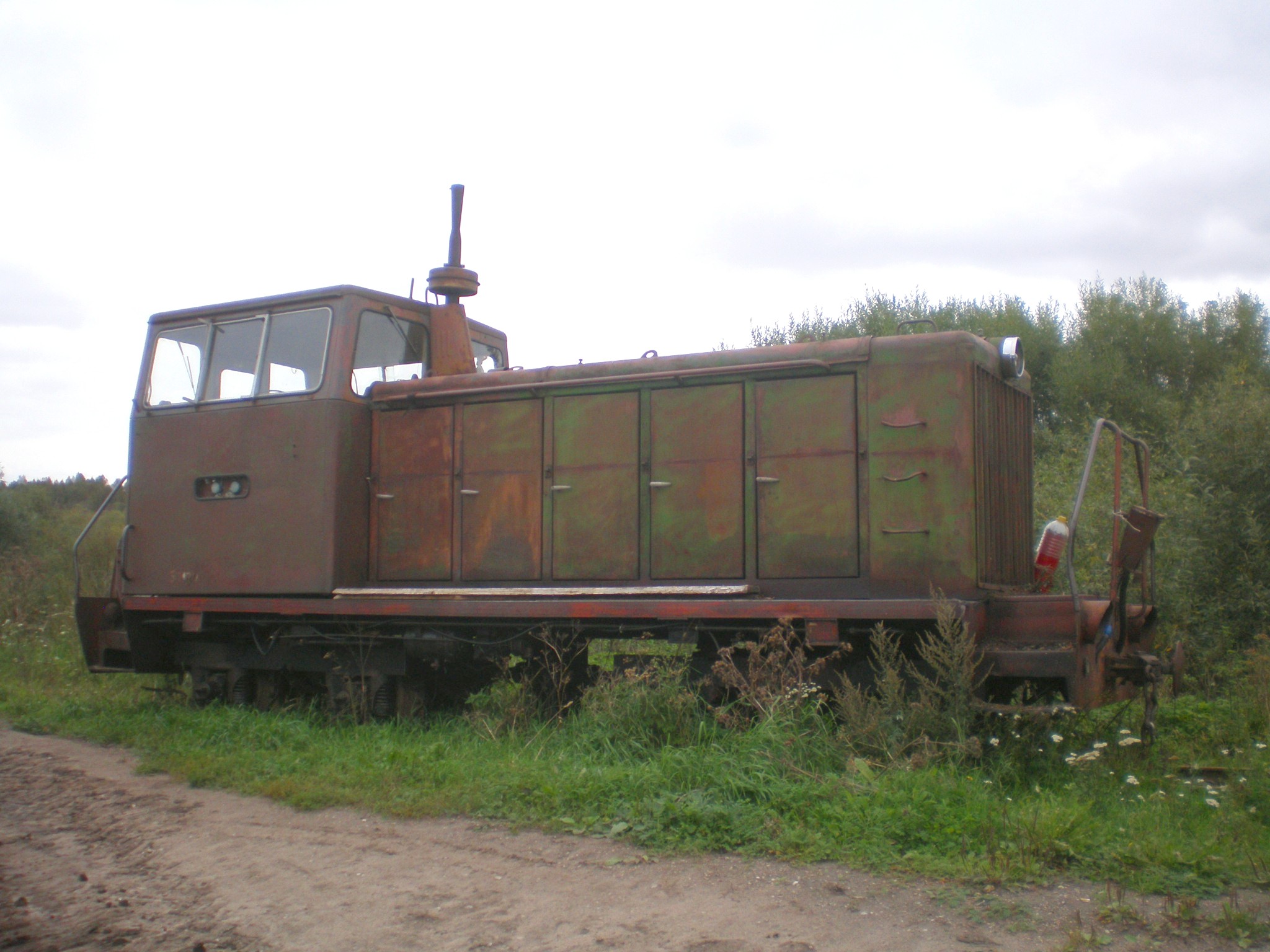 Узкоколейная железная дорога торфопредприятия Улила  —  фотографии, сделанные в 2008 году (часть 2)