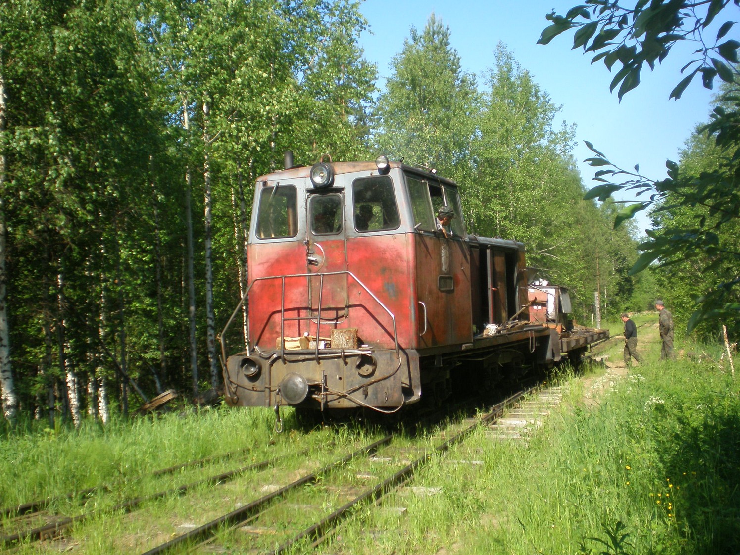 Ивакшанская узкоколейная железная дорога — фотографии, сделанные в 2009 году (часть 16)