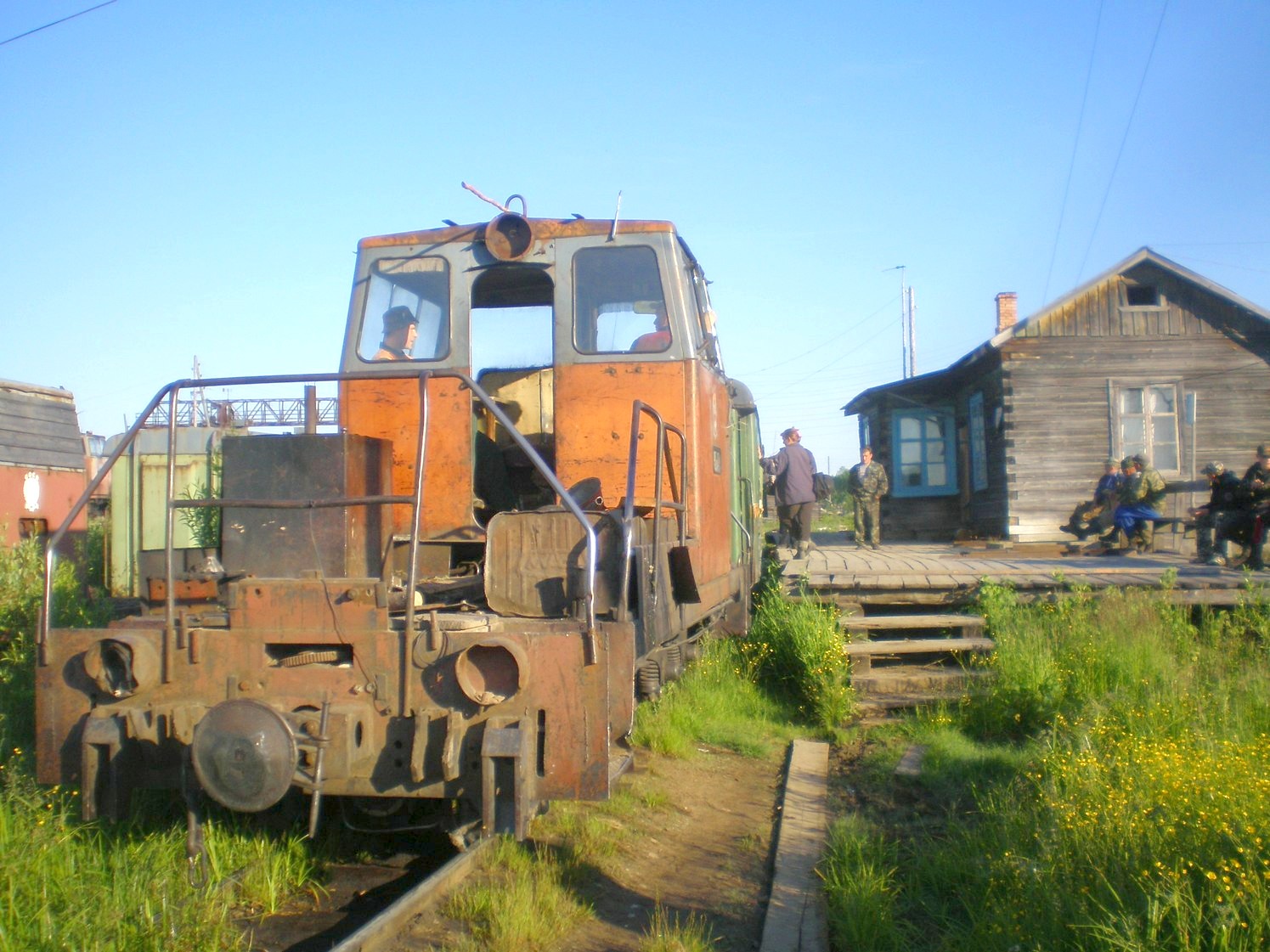 Лепшинская узкоколейная железная дорога   —  фотографии, сделанные в 2009 году (часть 5)