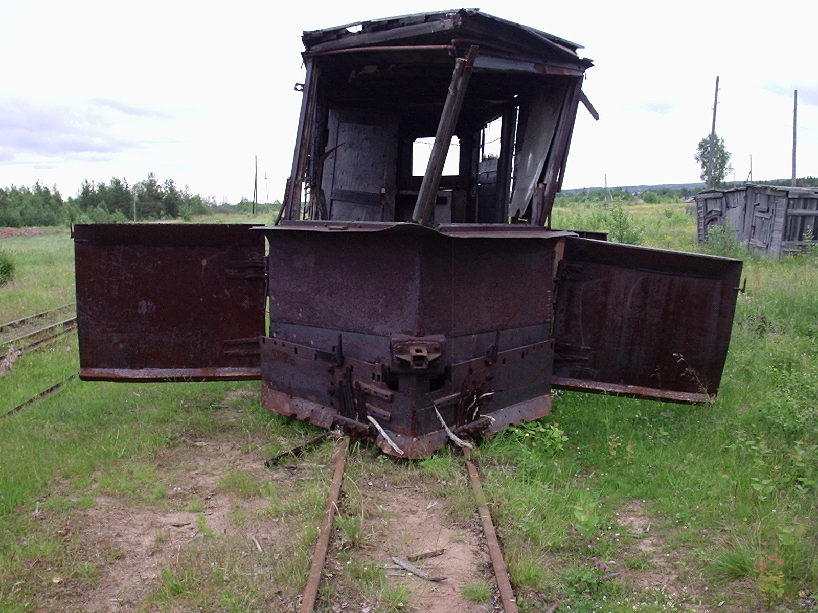 Малошуйская узкоколейная железная дорога - фотографии, сделанные в 2006 году (часть 3)