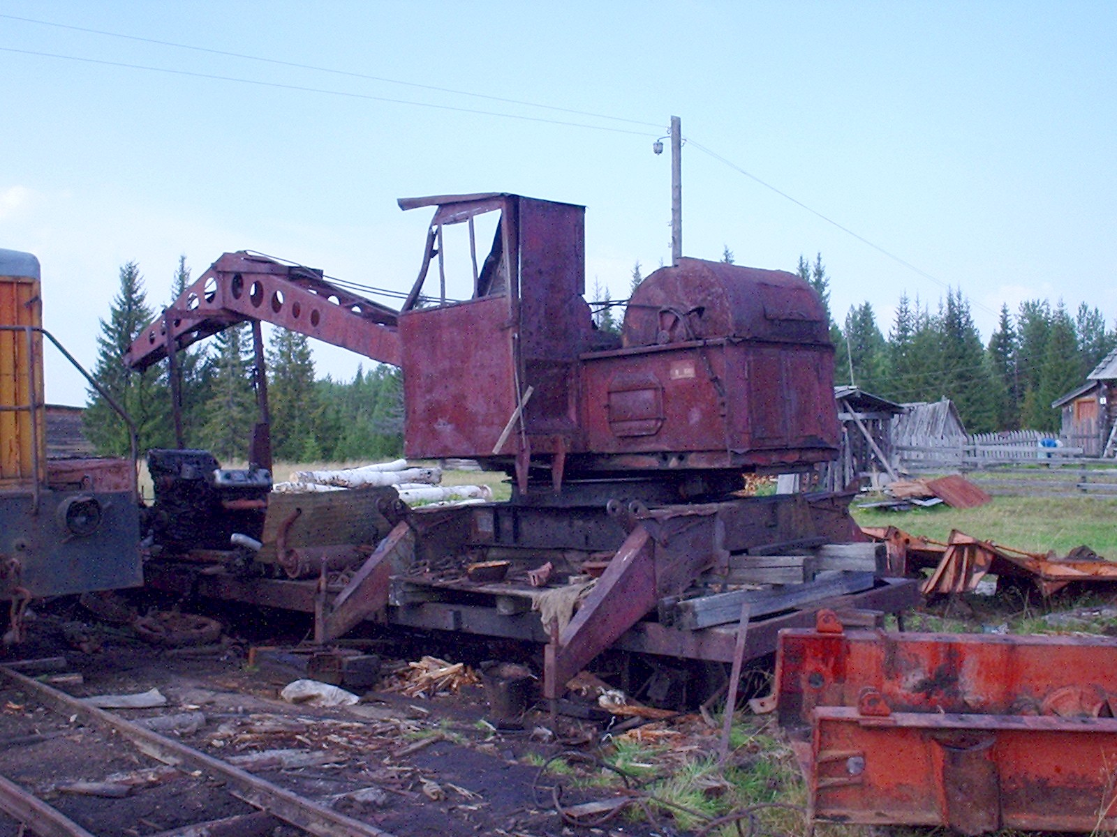 Вёздинская узкоколейная железная дорога - фотографии (часть 2)
