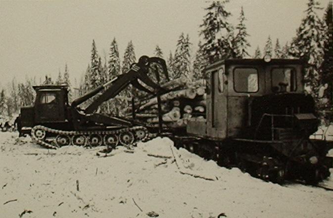 Вёздинская узкоколейная железная дорога - исторические фотографии (часть 2)