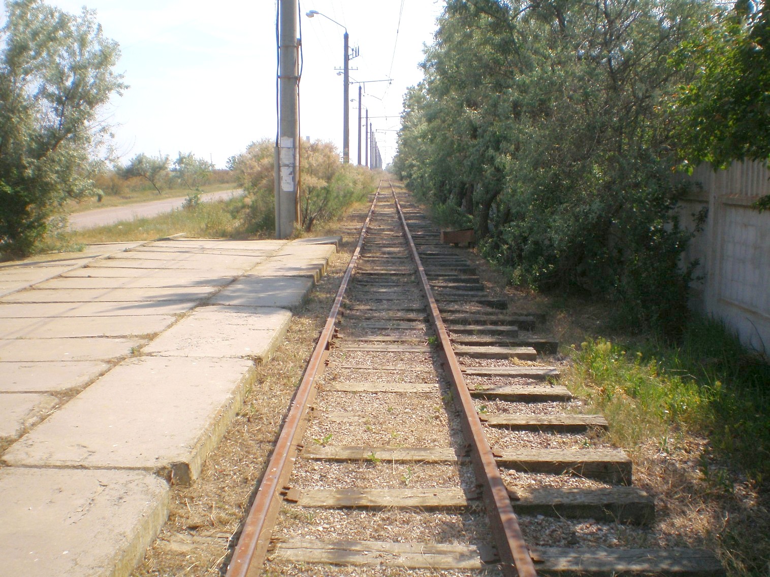 Трамвай  села Молочное —  фотографии, сделанные в 2009 году (часть 1)