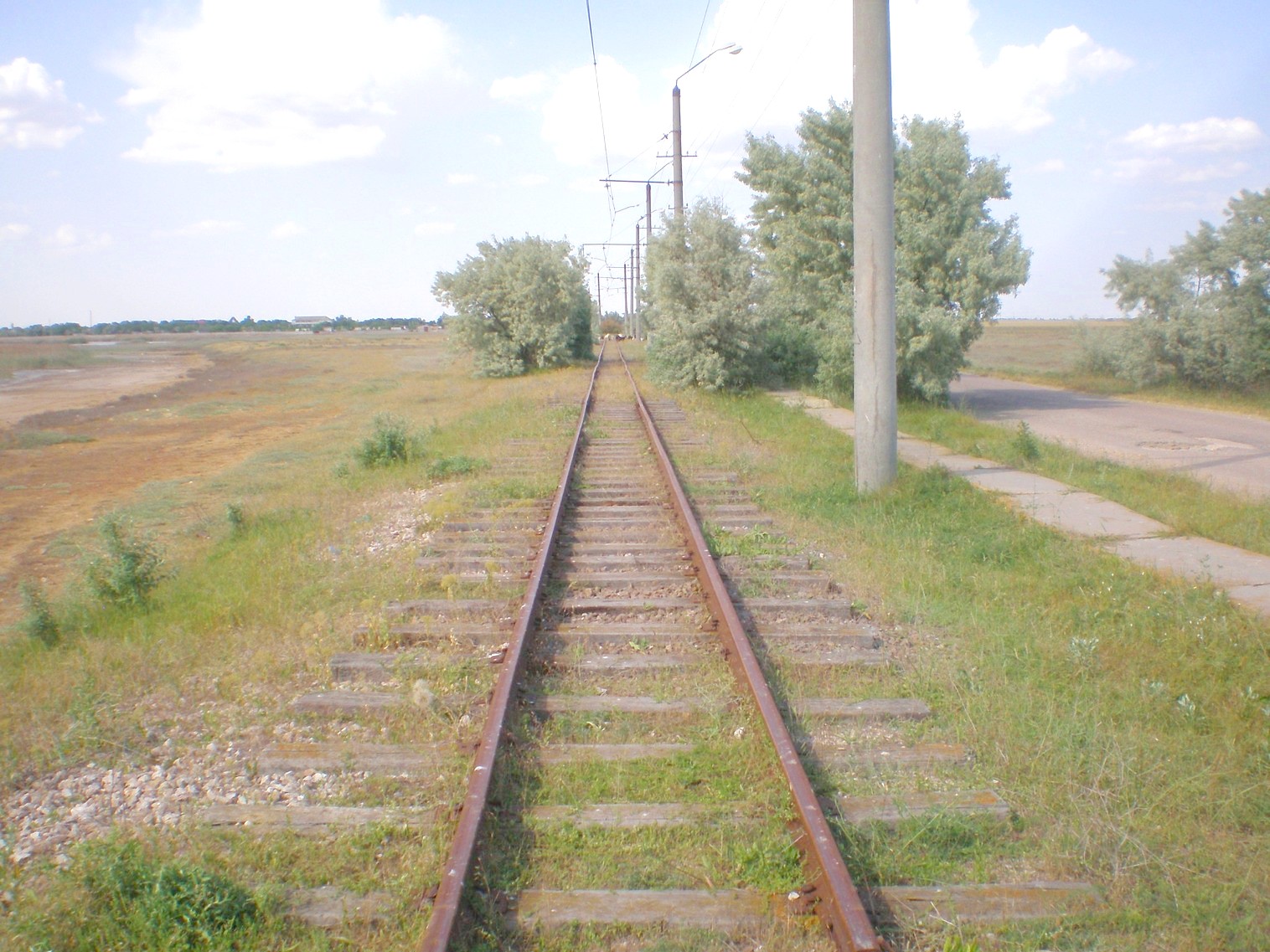 Трамвай  села Молочное —  фотографии, сделанные в 2009 году (часть 5)