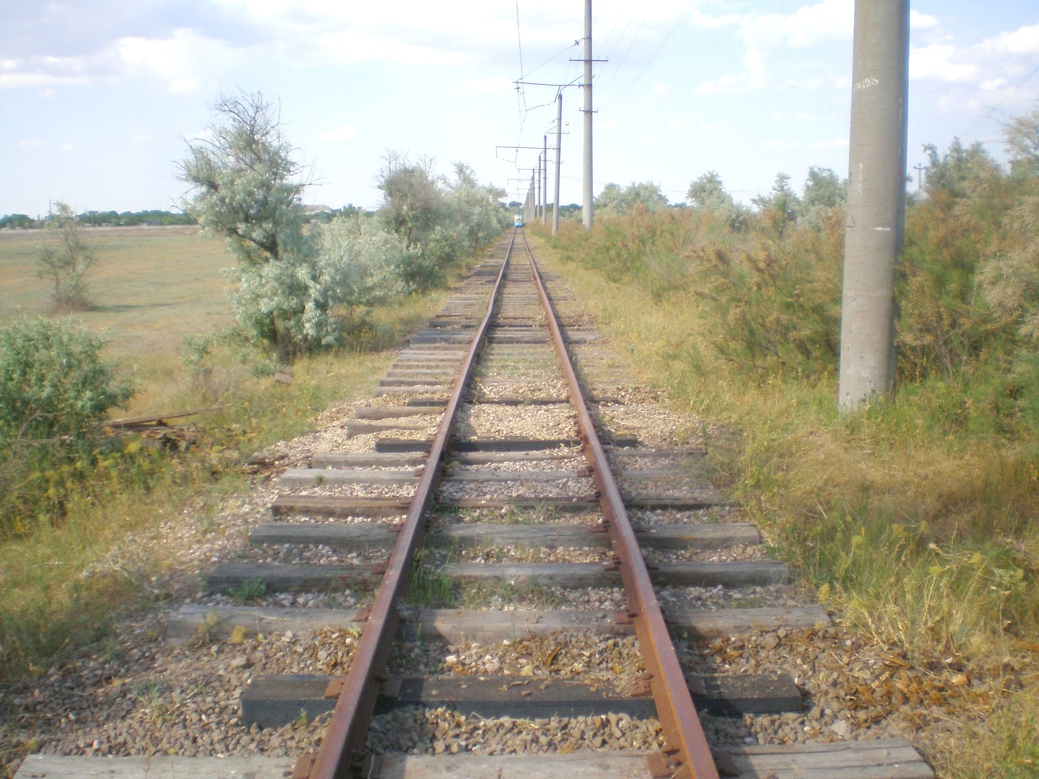 Трамвай  села Молочное —  фотографии, сделанные в 2009 году (часть 6)