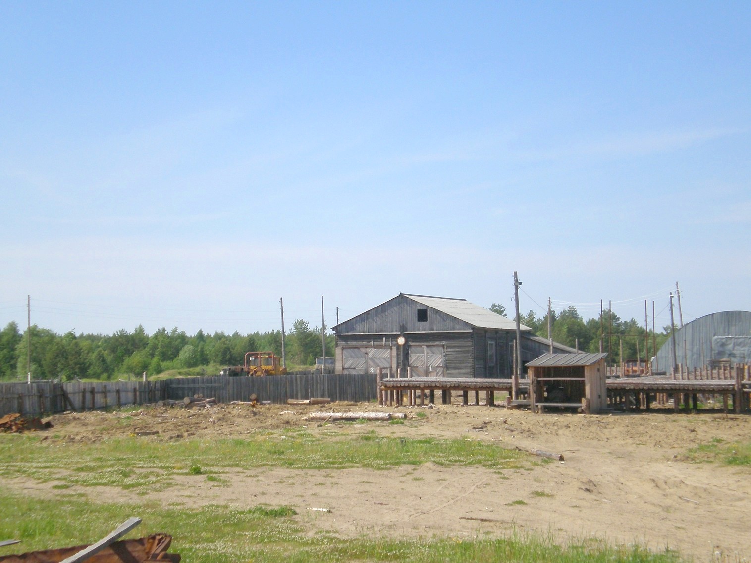 Пезмогская узкоколейная железная дорога  —  фотографии, сделанные в 2008 году (часть 1)