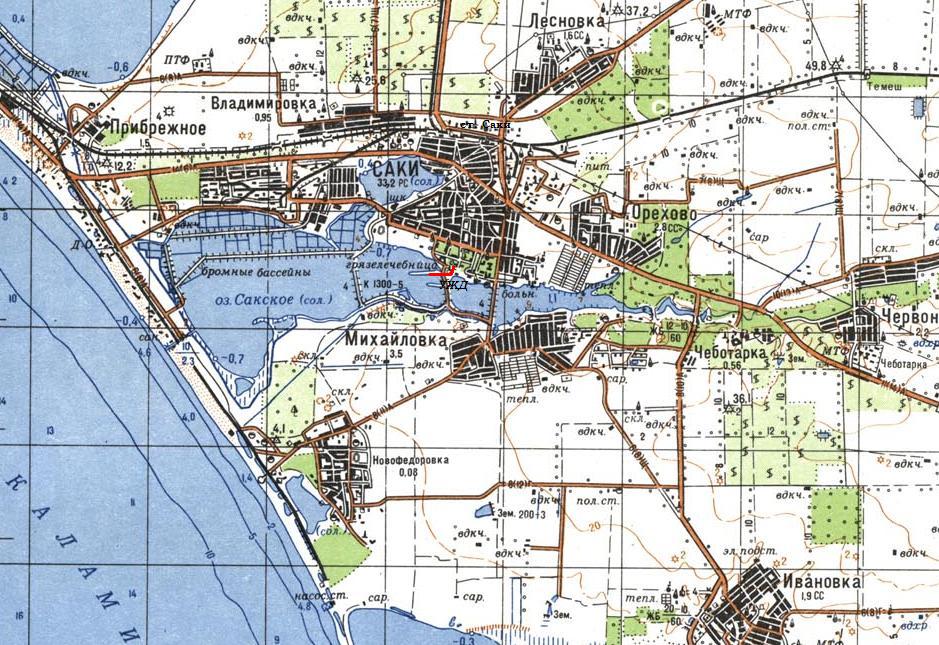 Узкоколейная железная дорога грязелечебницы санатория имени Бурденко