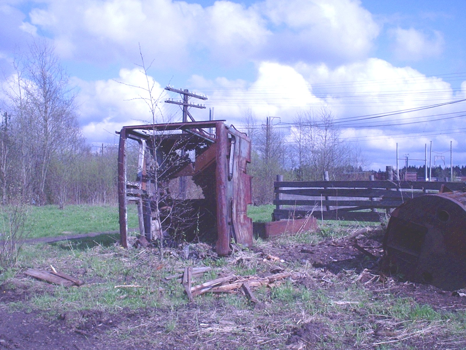 Кургальская узкоколейная железная дорога — фотографии, сделанные в 2005 году (часть 3)