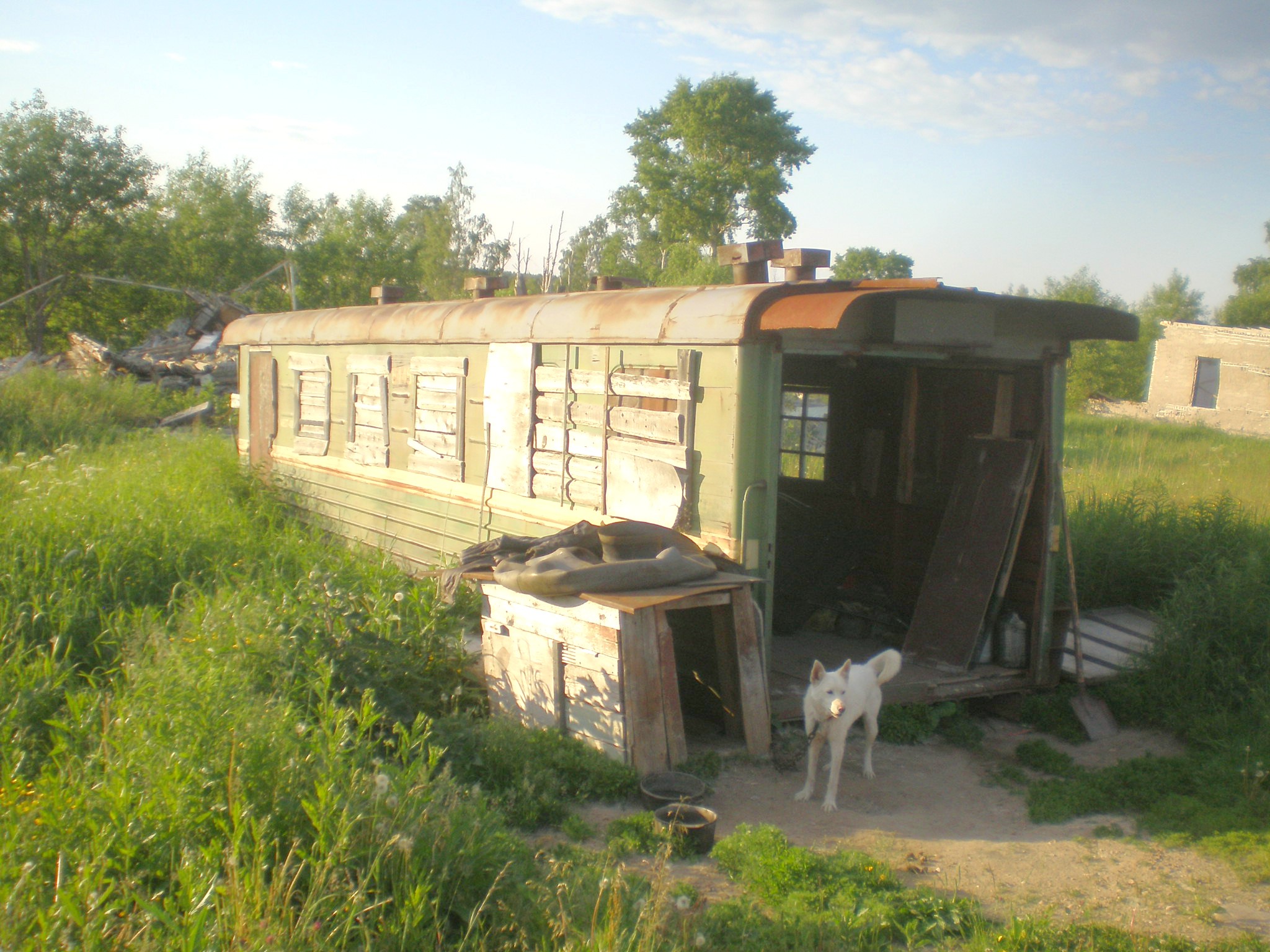 Салтозерская узкоколейная железная дорога  —  фотографии, сделанные в 2009 году