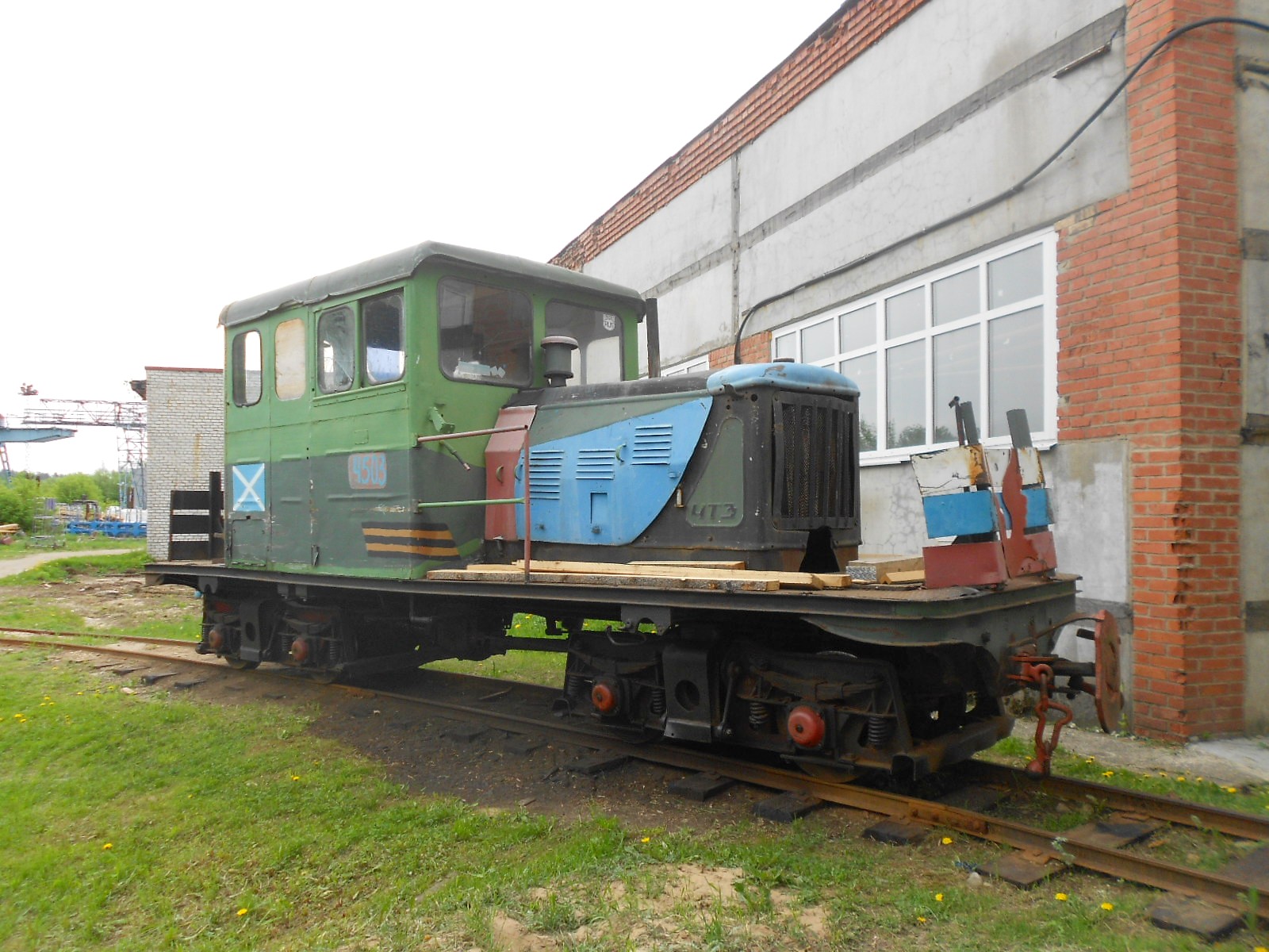 Узкоколейная железная дорога Демиховского машиностроительного завода
  —  фотографии, сделанные в 2016 году (часть 1)