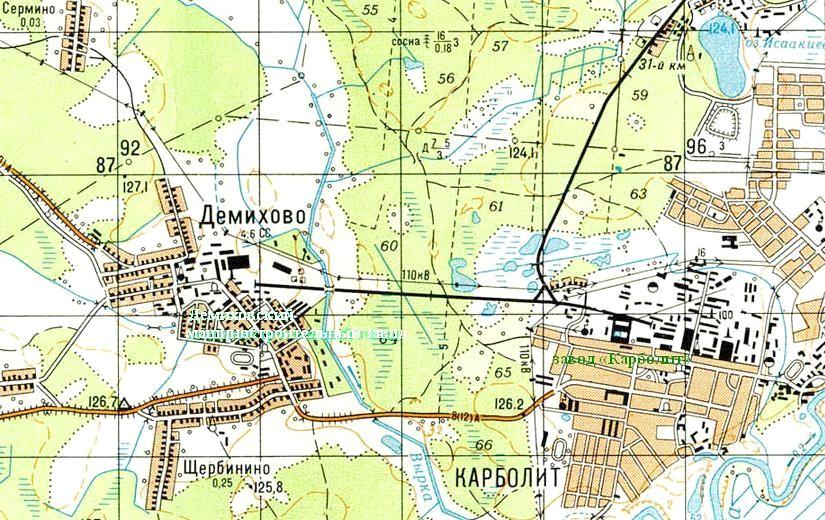 Узкоколейная железная дорога Демиховского машиностроительного завода