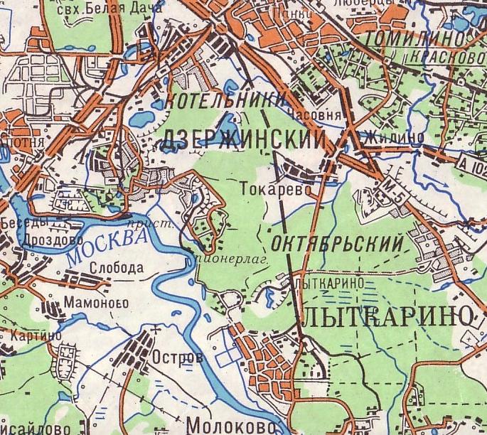 Узкоколейная железная дорога карьера Завода имени Лихачёва, город Дзержинский (Угреша)
