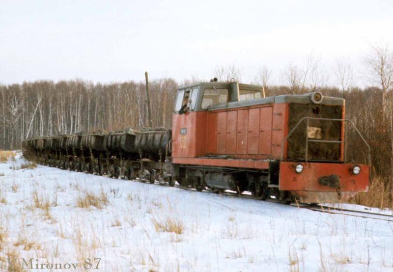 Узкоколейная железная дорога Кудиновского комбината керамических изделий