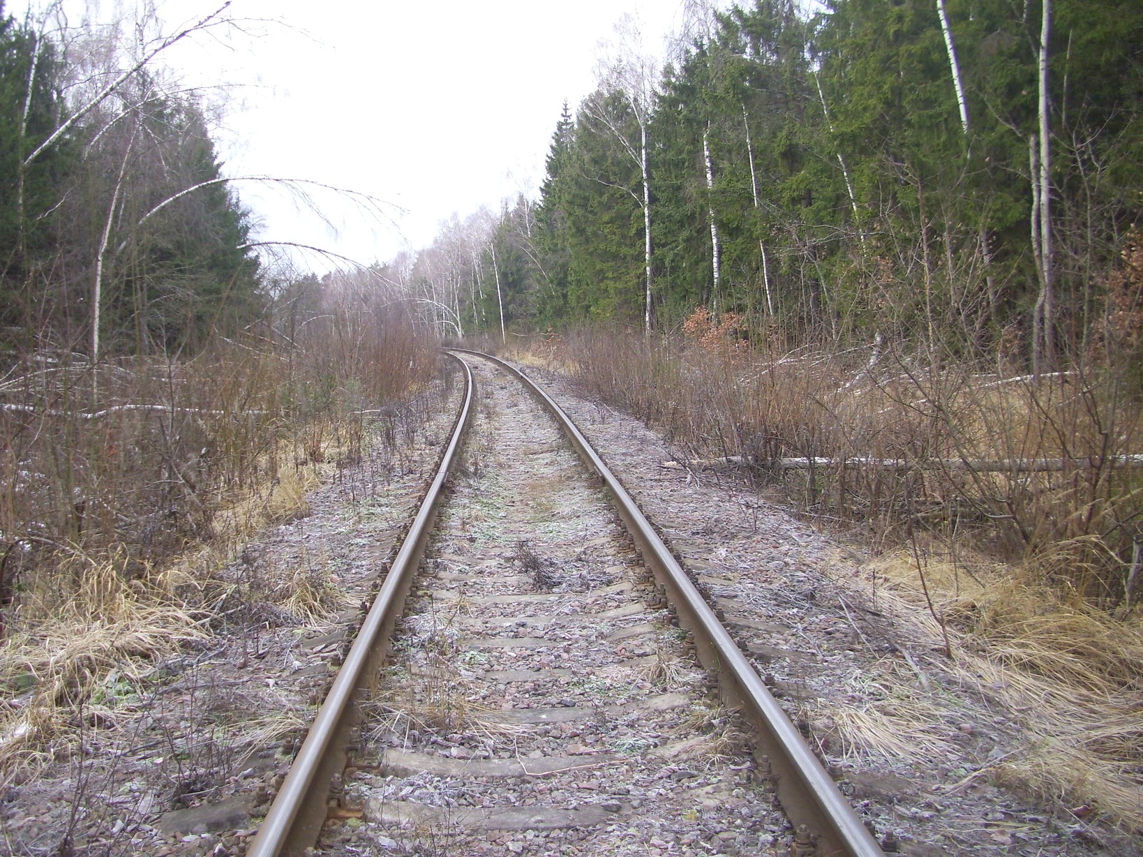 Железнодорожная линия Авиационная — Карьерная
  —  фотографии, сделанные в 2011 году (часть 2)