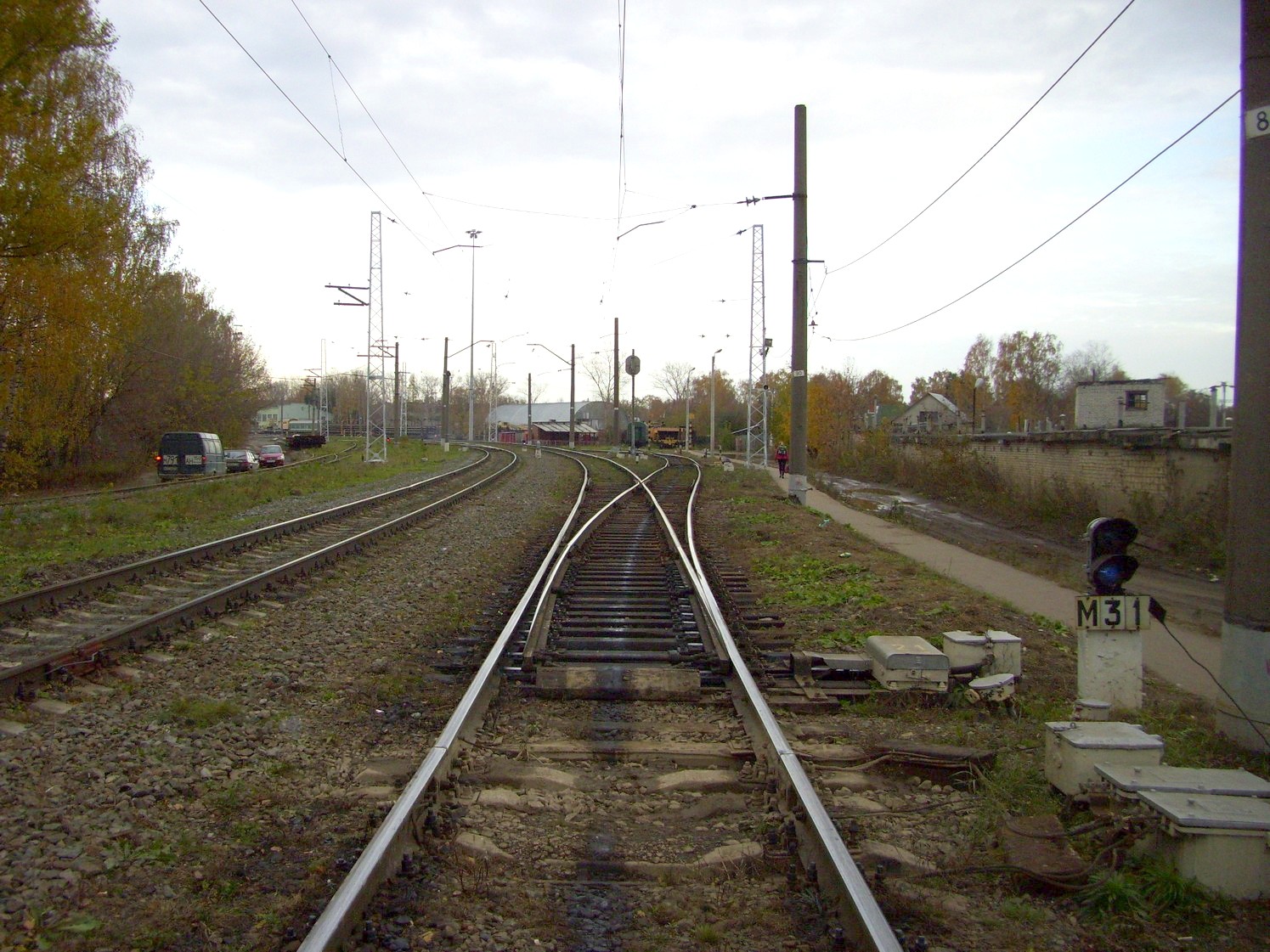 Московско-Нижегородская железнодорожная линия на территории Московской области  — станция Купавна, ОПМС-68