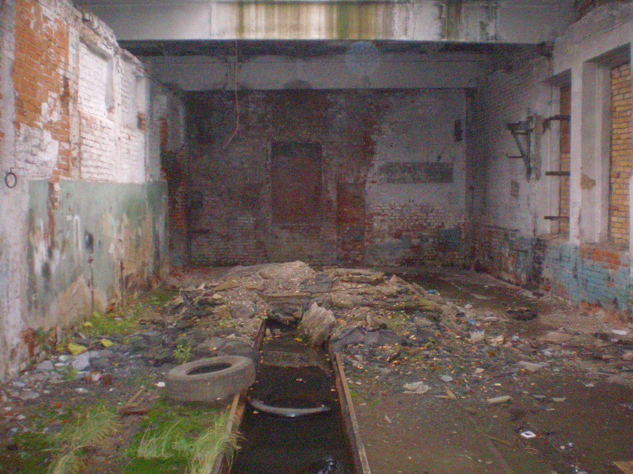 Узкоколейная железная дорога Софринского кирпичного завода — фотографии, сделанные в 2008 году