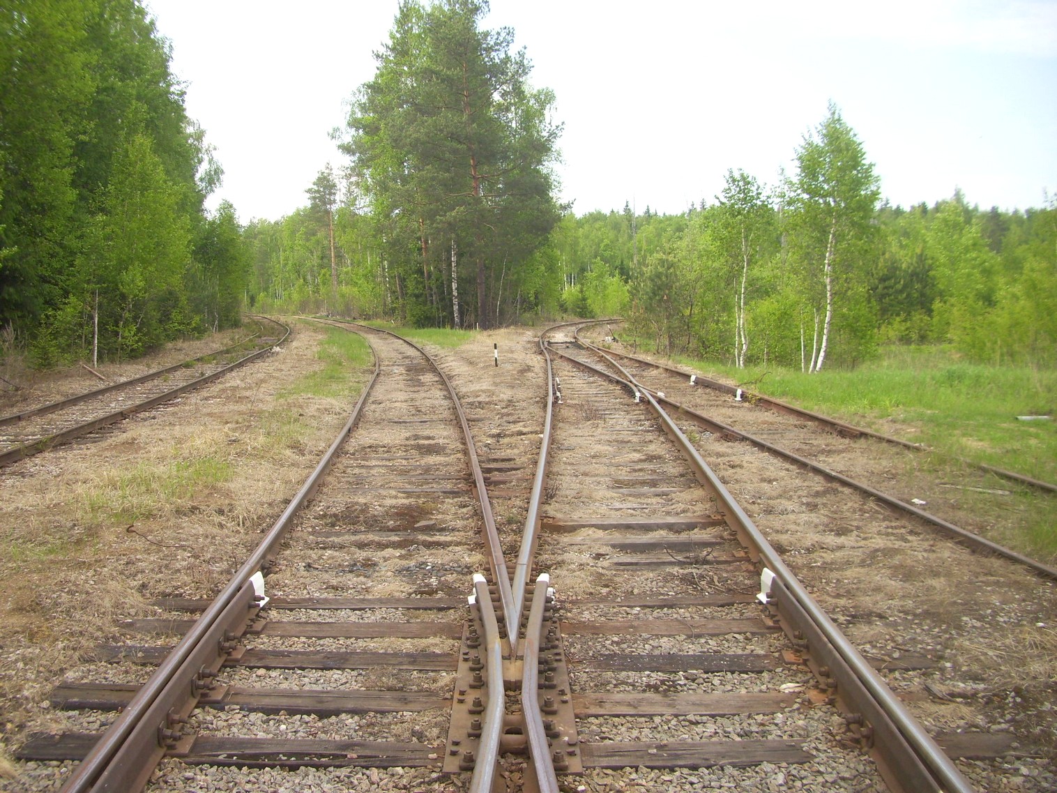 Железнодорожная линия Ногинского ППЖТ (Ногинск   —  Черноголовка) —  фотографии, сделанные в 2010 году (часть 16)