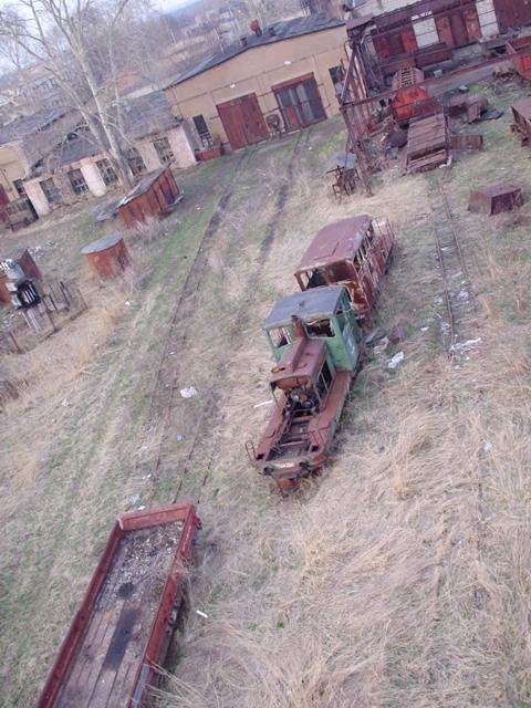 Узкоколейная железная дорога Редкинского предприятия промышленного железнодорожного транспорта - фотографии, сделанные в 2005 году (часть 3)