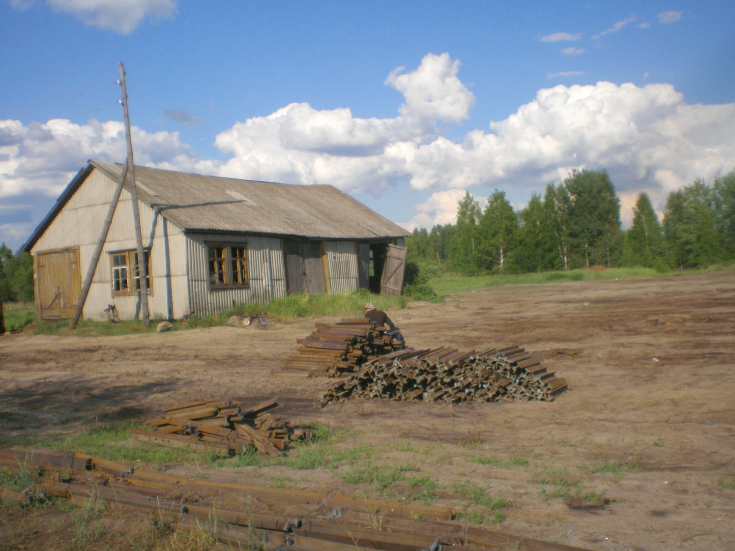 Узкоколейная железная дорога Радовицкого  транспортного управления — фотографии, сделанные в 2009 году (часть 16)