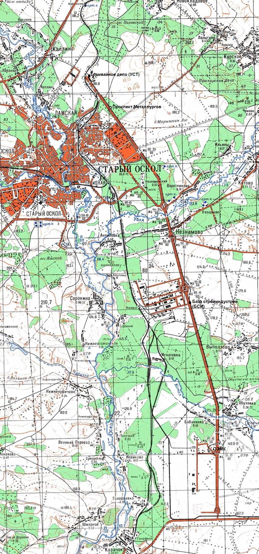 Старооскольский трамвай