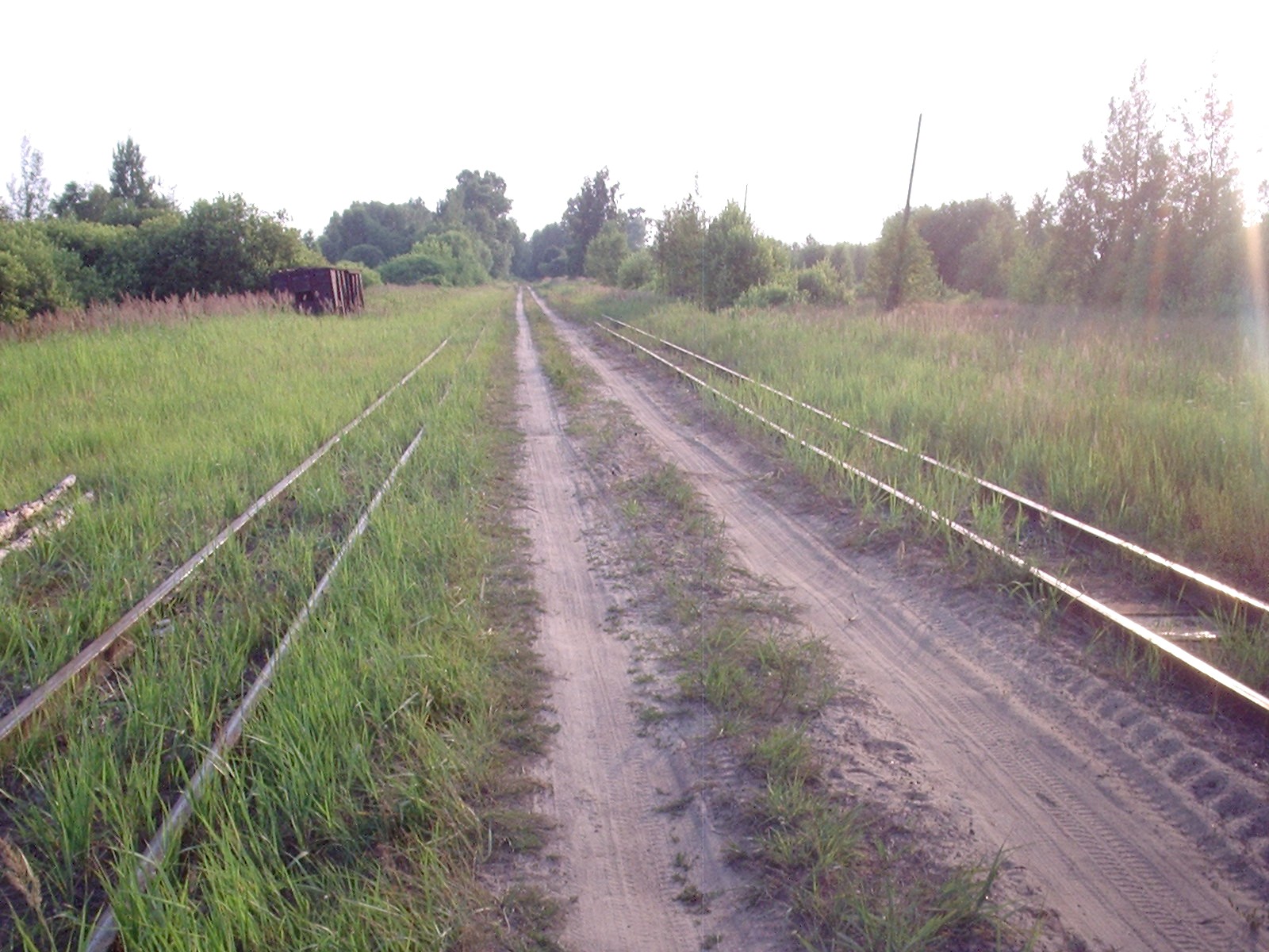 Рязанско-Владимирская узкоколейная железная дорога - фотографии, сделанные в 2006 году (часть 10)
