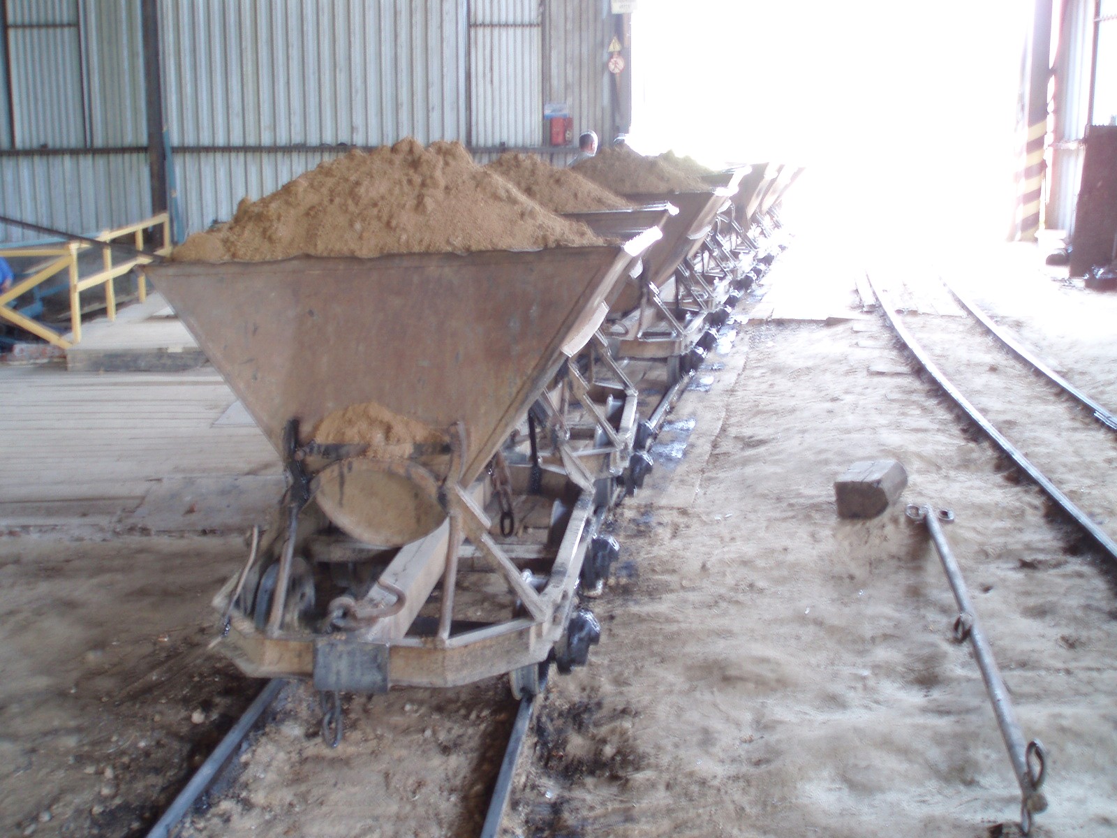 Узкоколейная железная дорога Тумского кирпичного завода - фотографии, сделанные в 2006 году (часть 1)