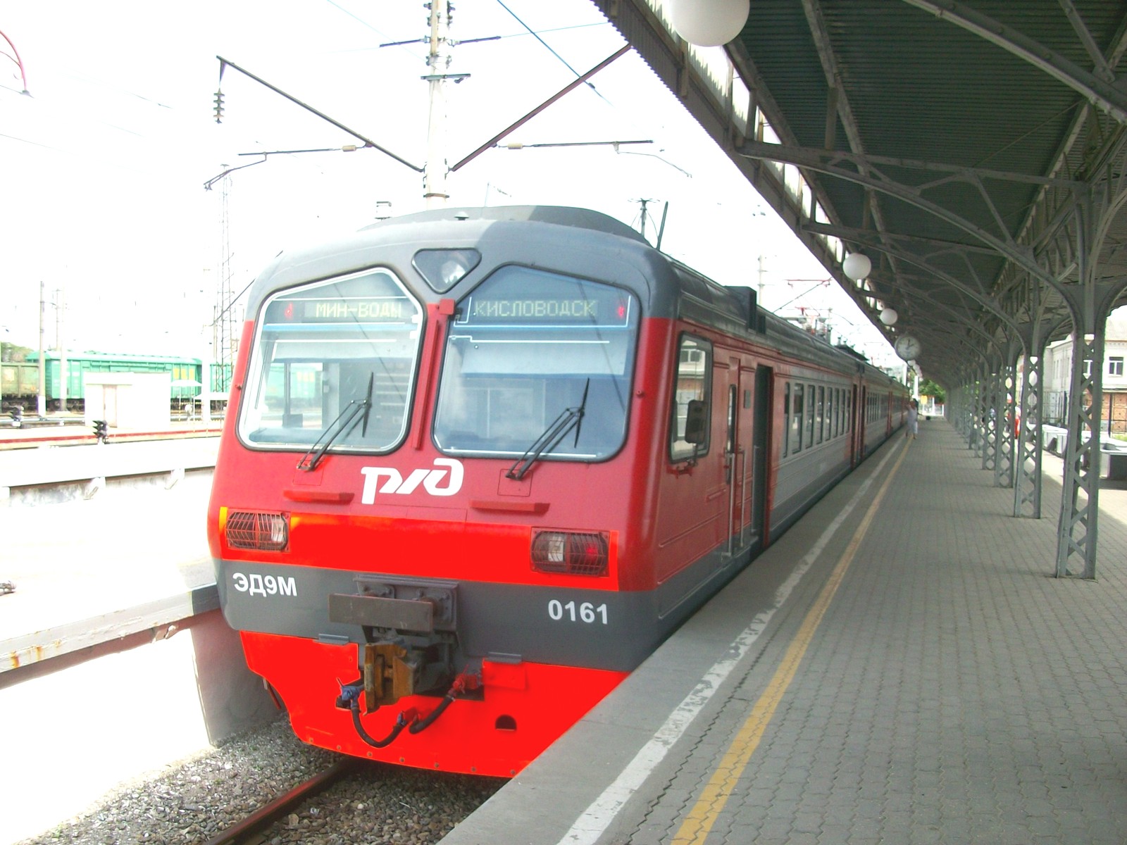Железнодорожная линия Минеральные Воды —  Кисловодск  —  фотографии, сделанные в 2015 году
