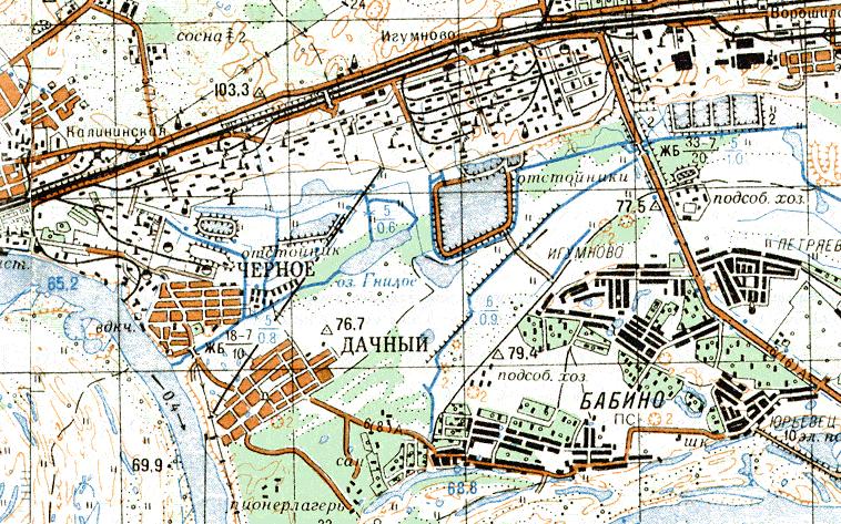 Узкоколейная железная дорога завода  «Капролактам», город  Дзержинск