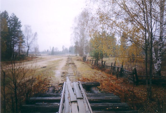 Voie étroite en Russie