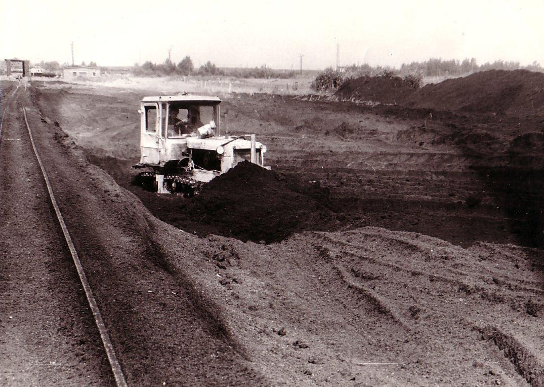 Узкоколейная железная дорога Мокеиха-Зыбинского торфопредприятия  - исторические фотографии