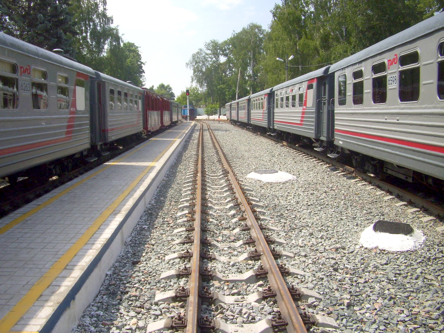 Малая Горьковская (Нижегородская) детская железная дорога — фотографии, сделанные в 2012 году (часть 1)