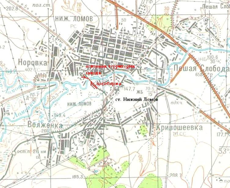 Узкоколейная железная дорога фанерного завода «Власть Труда» (город Нижний Ломов)