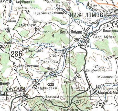 Узкоколейная железная дорога спичечной фабрики «Победа» (село Верхний Ломов)