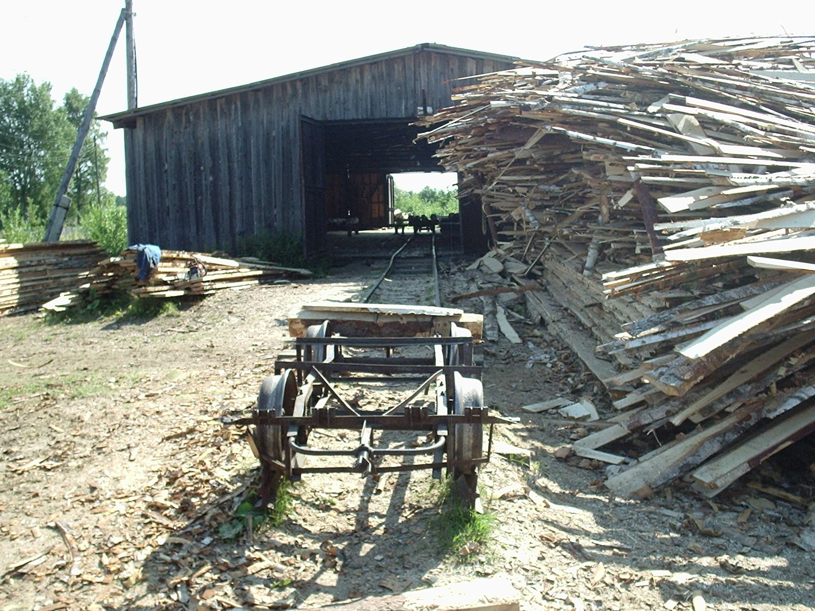 Узкоколейная железная дорога торфопредприятия «Дедово Поле» - фотографии (часть 6)