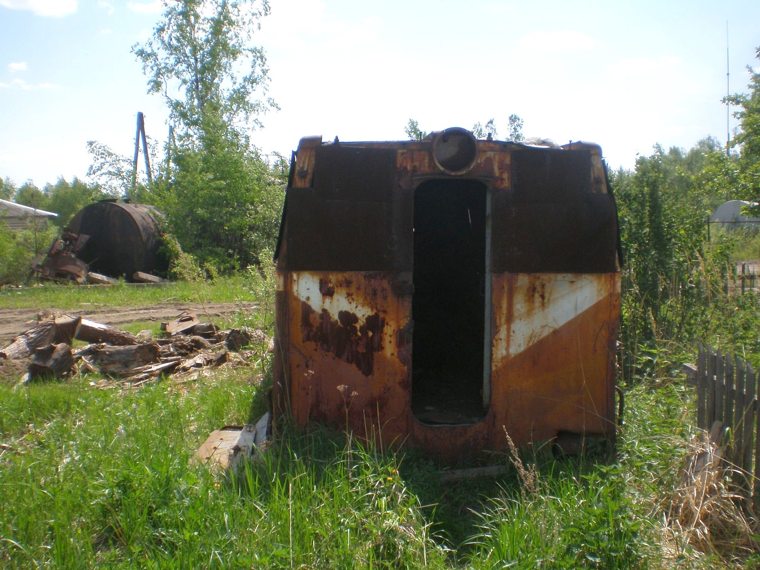 Узкоколейная железная дорога Гусевского предприятия промышленного железнодорожного транспорта — фотографии, сделанные в 2009 году (часть 5)