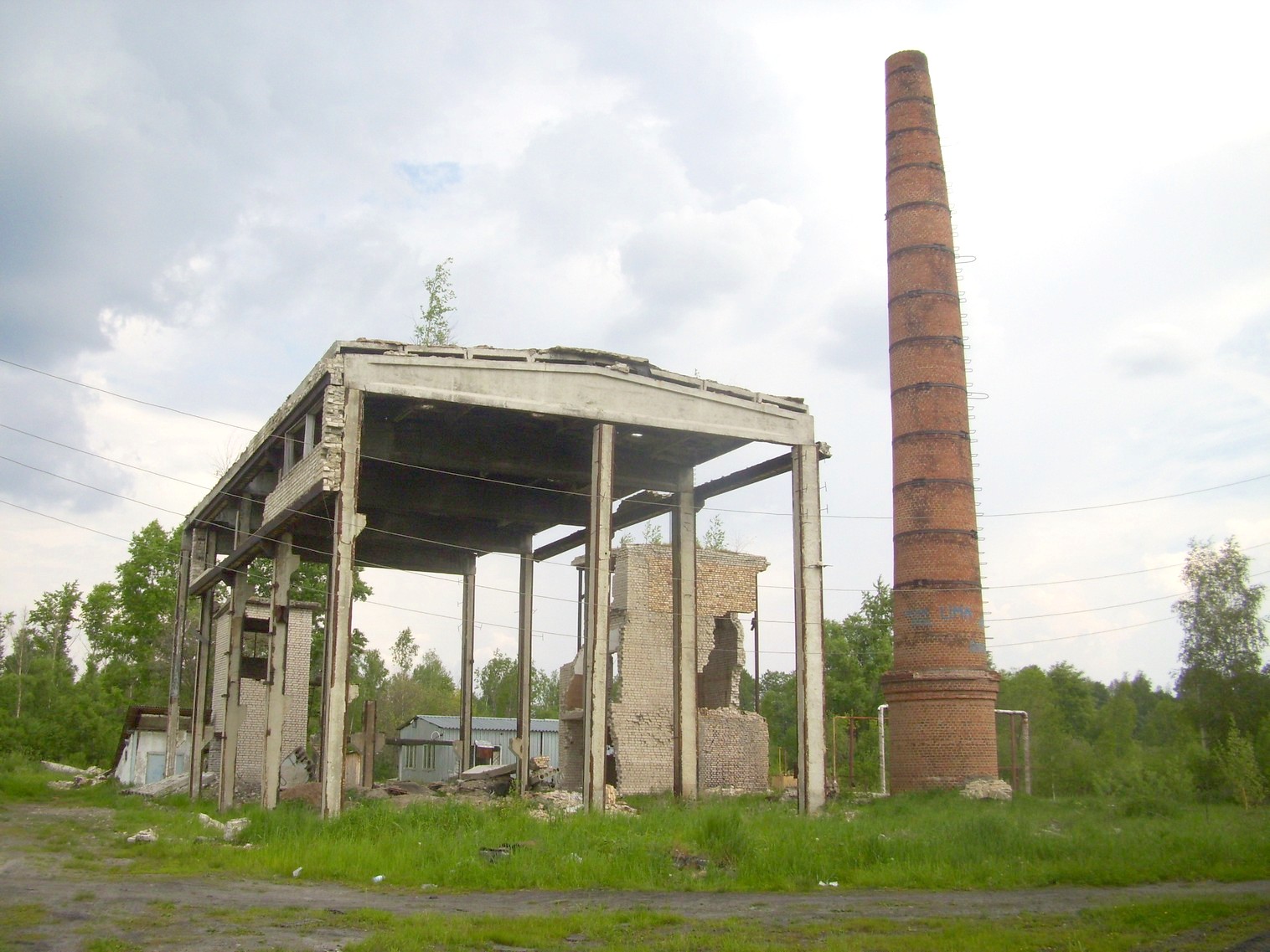 Узкоколейная железная дорога Орловского торфопредприятия —  фотографии, сделанные в 2011 году (часть 1)