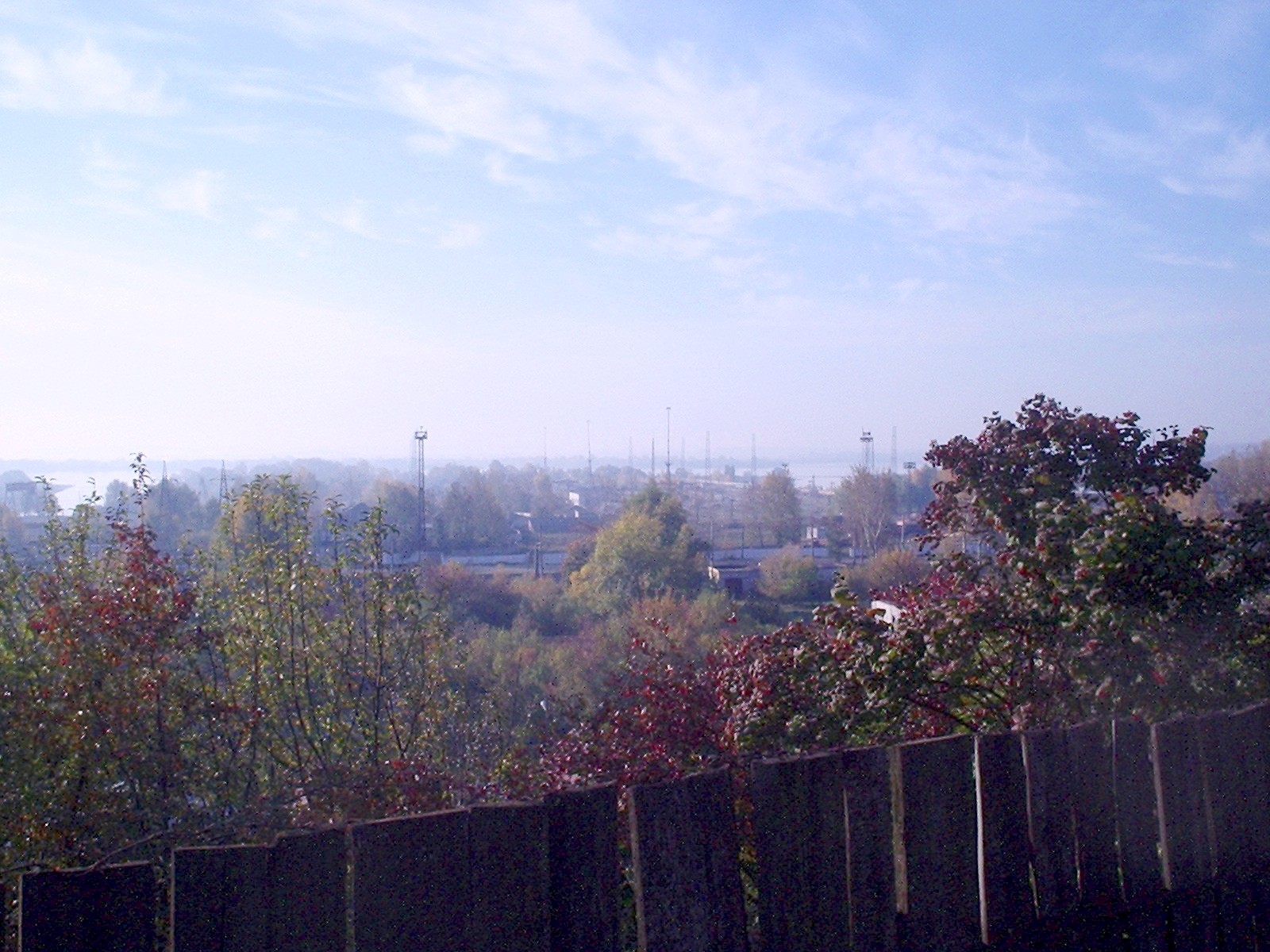 Узкоколейная железная дорога Зеленодольского шпалопропиточного завода — фотографии, сделанные в 2005 году